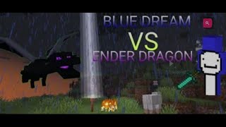 Superhero Blue Dream VS the Ender Dragon #video #montage #minecraft