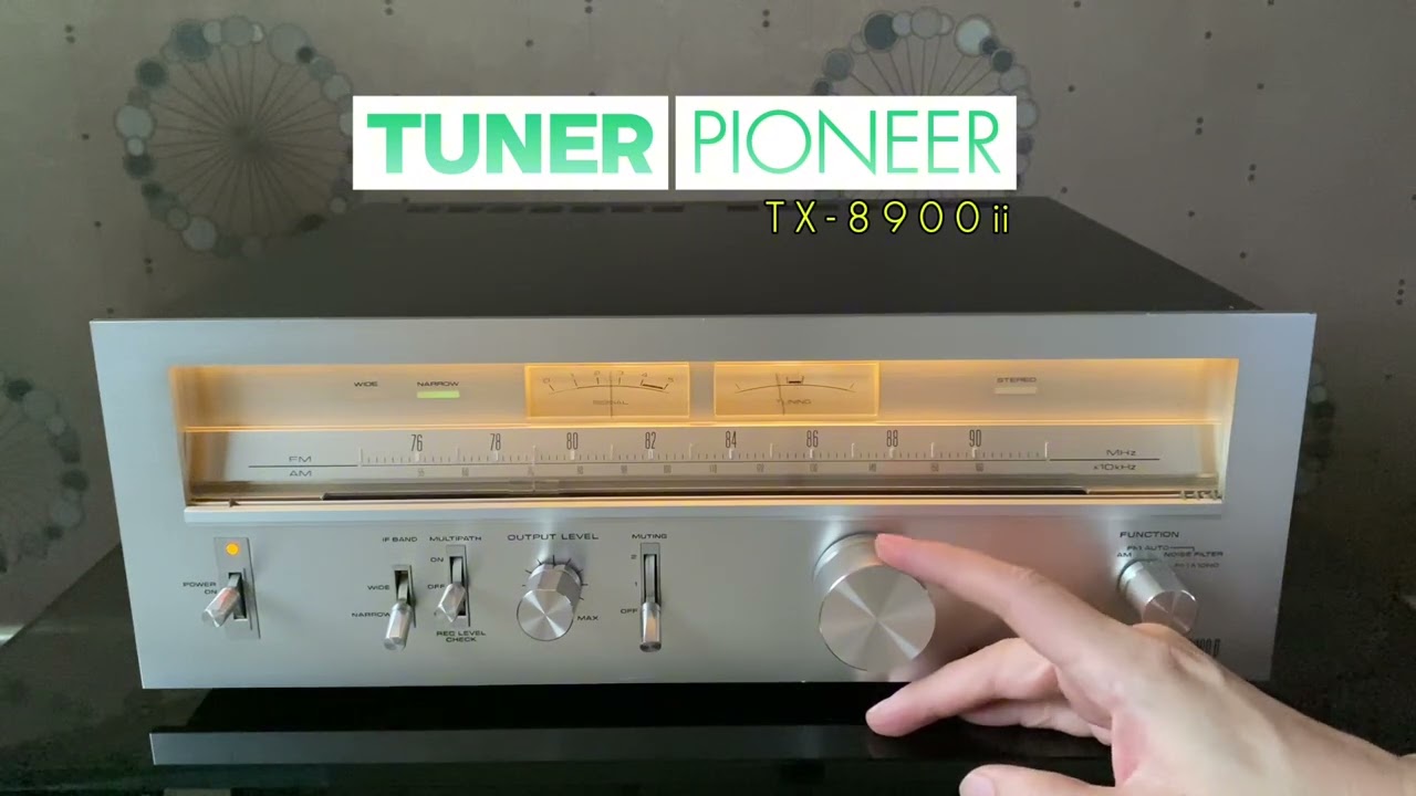PIONEER TX-8900Ⅱ チューナー(a57) TUNER PIONEER TX-8900ii