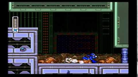 Mega Man X2, X-Buster Only No Upgrades, Part 1--Intro and Morph Moth