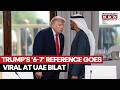 Trump's '6-7' Reference Over Oil Prices Goes Viral At UAE Bilateral Meeting With President Nahyan