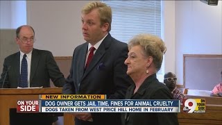 Dog owner gets jail tim, fine for animal cruelty
