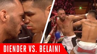 INTENSE staredown leads to EPIC fight! William Diender vs. Rachid Belaini