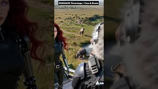 What is Bones saying to Cara? DINOSAUR Triceratops 🧐 #Shorts