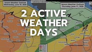 June 9th, 2026 - Tracking Multiple Rounds of Severe Weather for SE Wisconsin #wiwx
