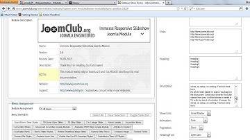 Immerse Responsive Slideshow Joomla Module