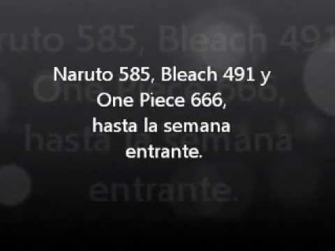 Naruto 585 Bleach 491 Y One Piece 666 Youtube