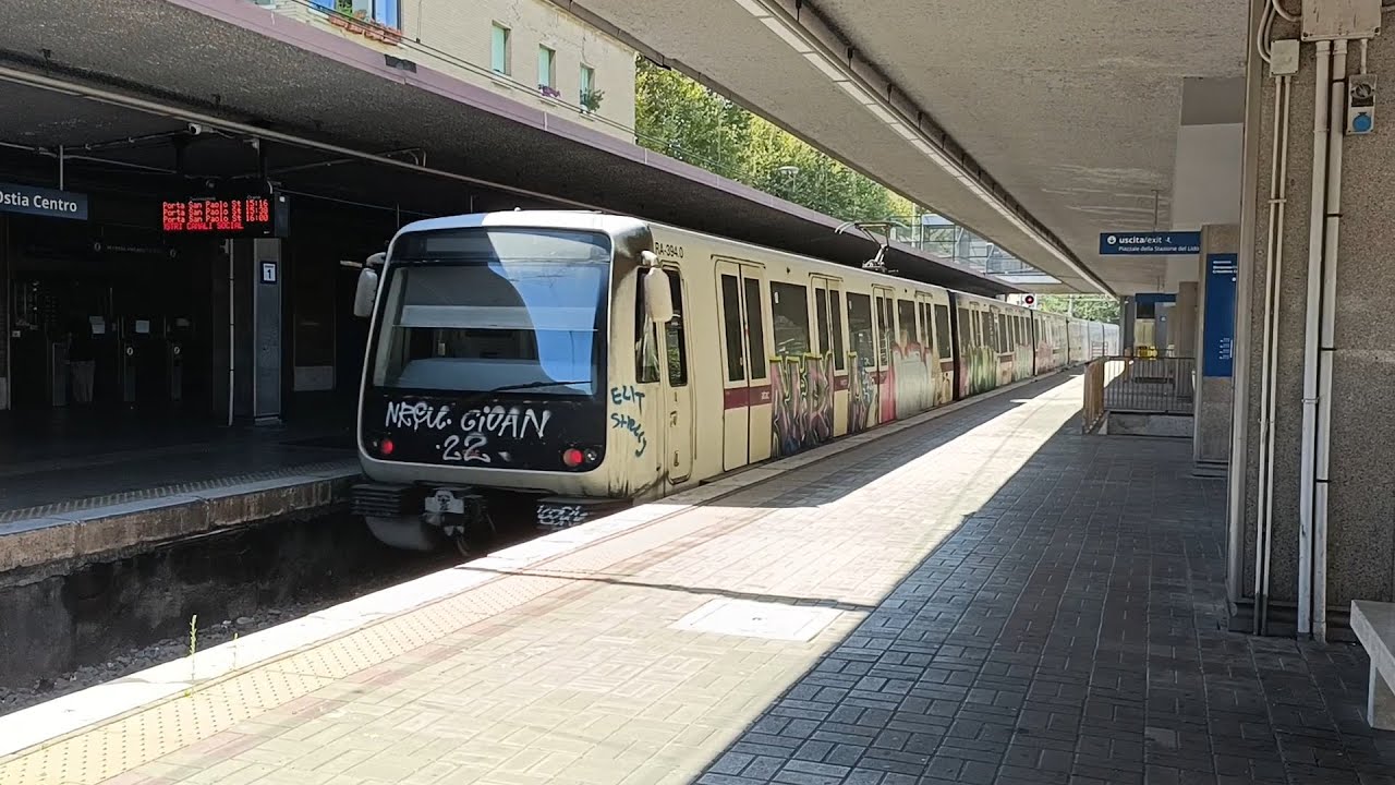 i 100 anni della ferrovia Roma Lido (linea E - Metromare)