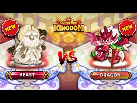 The only one Beast Cookie vs Dragon Cookie