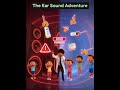The Ear Sound Adventure #animation #funny #kids #movie #shorts #cartoon#ai