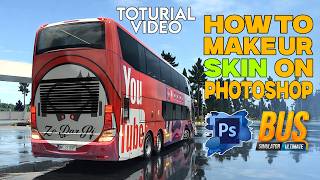 Bus Simulator Ultimate || How to make your bus skin on photoshop. screenshot 2