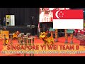 B  singapore yi wei team b  14th genting world lion dance championship 2023