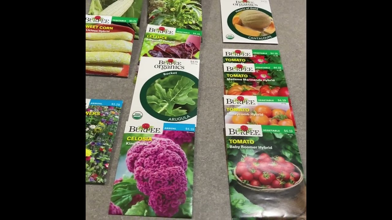 Seed haul Garden Ideas: Burpee seed CLEARANCE sale | 70% off garden seeds &  supplies #smallgarden