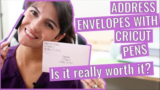 How To Address Envelopes With Cricut Pens