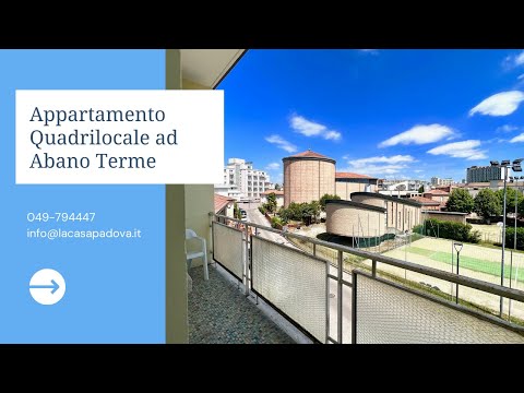 Appartamento quadrilocale ad Abano Terme