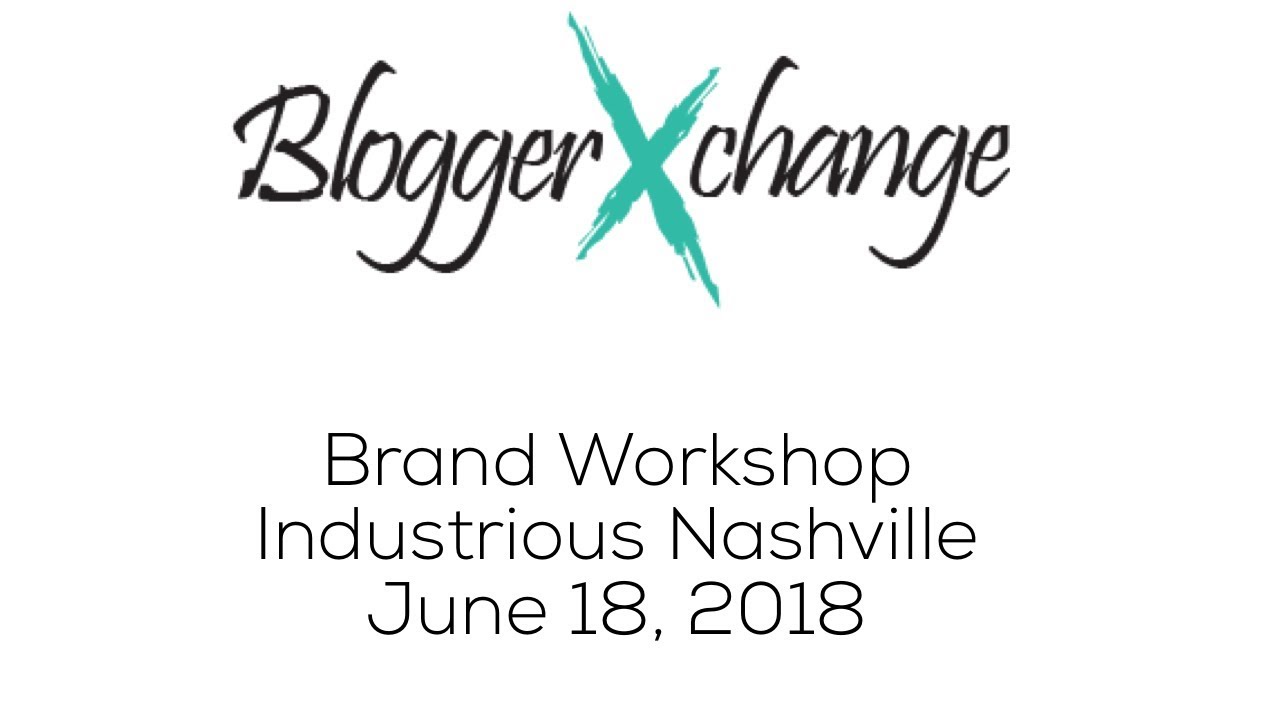 Blogger Xchange Brand Workshop at Industrious