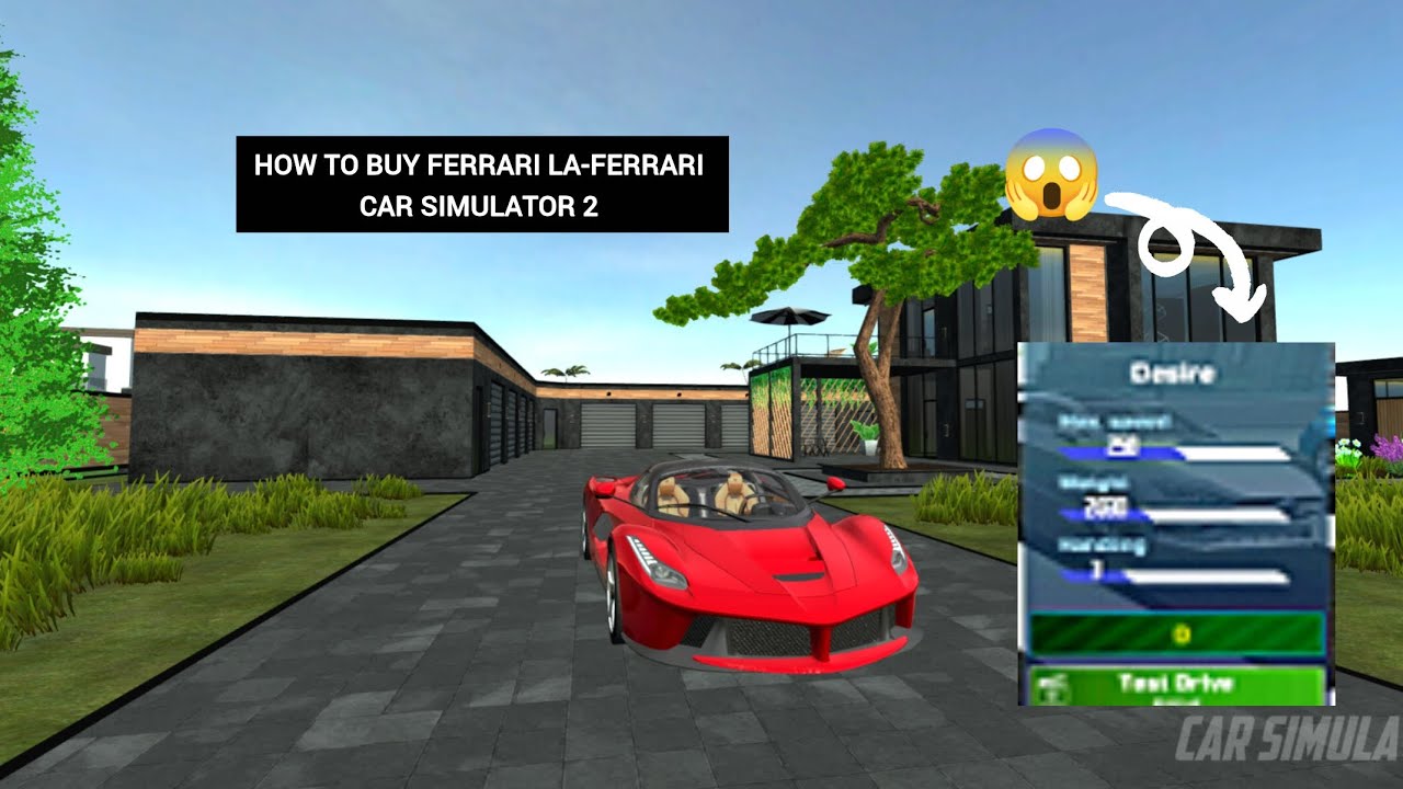 How to Buy Ferrari LaFerrari in Car Simulator 2 🚗🔥 (Fastest Method) Easy Ferrari Unlock Method 🚗💨