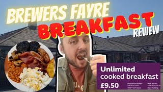 Full Brewers Fayre UNLIMITED Full English Breakfast Review!  - Stockton-On-Tees Update