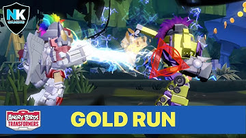 Angry Birds Transformers - Jungle Gold Run - Featuring Superion & Devastator