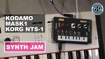 Kodamo Mask 1  Korg NTS-1 Friday Fun Synth Jam
