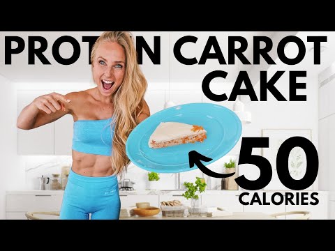 Video: Delicious, Low-calorie, Healthy Carrot Cake