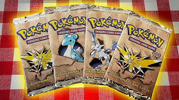 OPENING POKÉMON FOSSIL BOOSTER PACKS FROM 21 YEARS AGO!