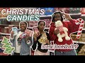 TRYING CHRISTMAS CANDIES 🎄🍫 | bean boozled, sour patch kids + more