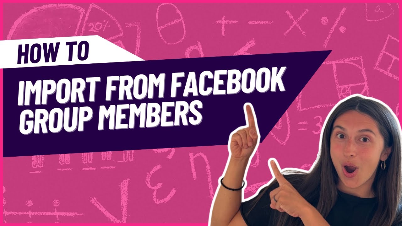 How To Import From Facebook Group Members
