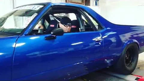 War Machine El Camino on the dyno