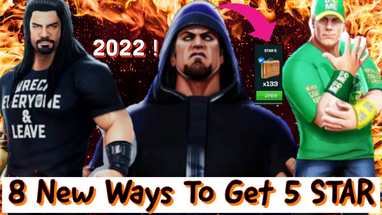 How to Get 5 STAR SUPERSTARS FAST in 2022? -WWE Mayhem