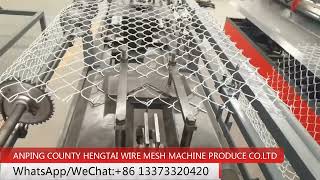 2.5m single wire fully automatic chain link fence machine