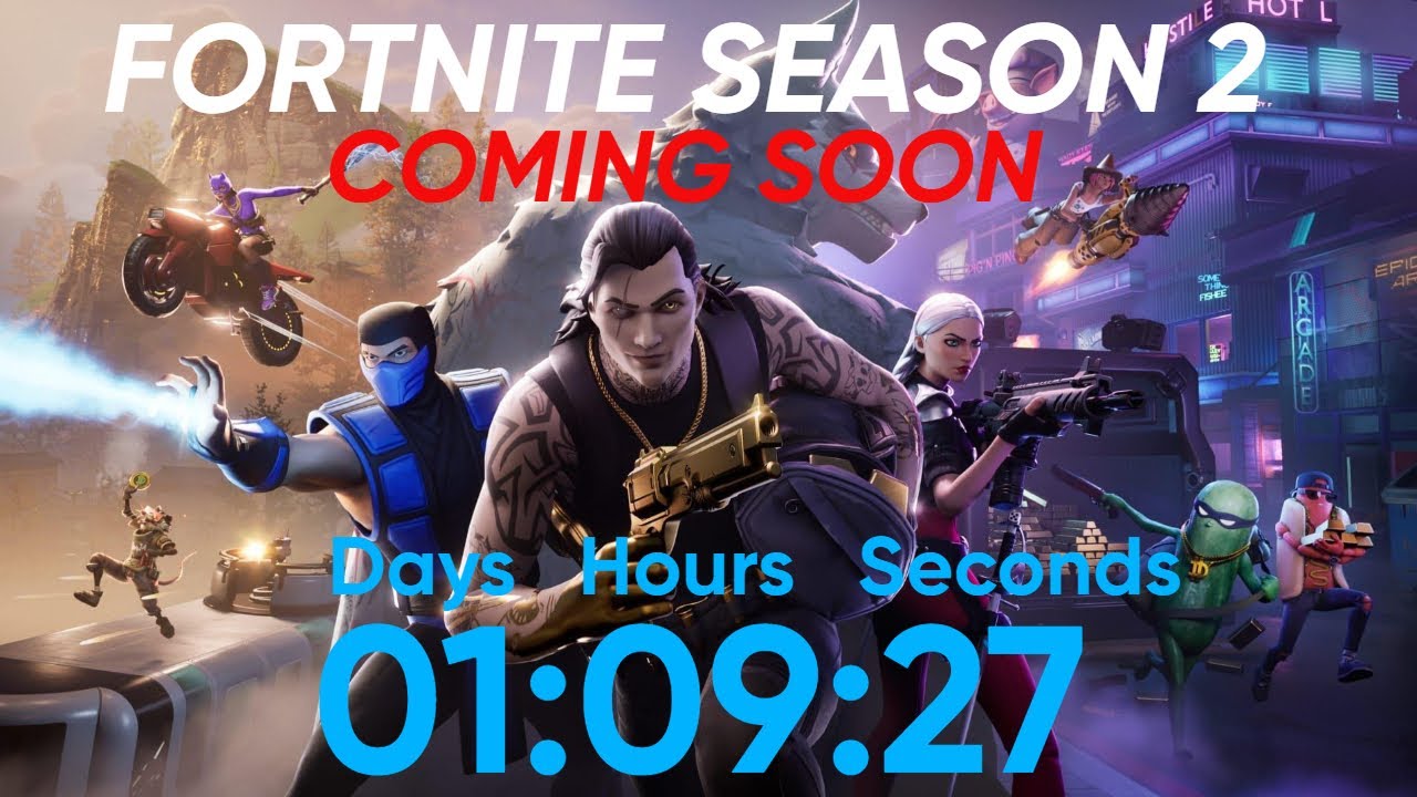 FORTNITE SEASON 2 SOON! LIVE - YouTube