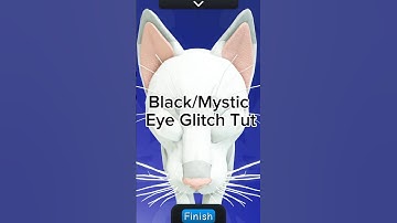 Black/Mythic Eye Glitch Tut #warriorcats #warriorcatsultimateedition #wcue #cat #eyeglitch  #roblox