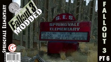 Lets Play Fallout 3 [modded] - Part 6 - Cleaning up Springvale Elementary