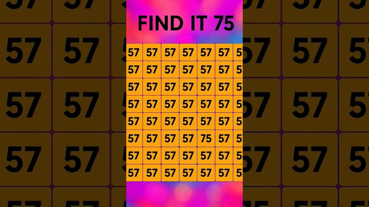 Find 75 Comment Puzzle Interesting Viral Trending Shorts