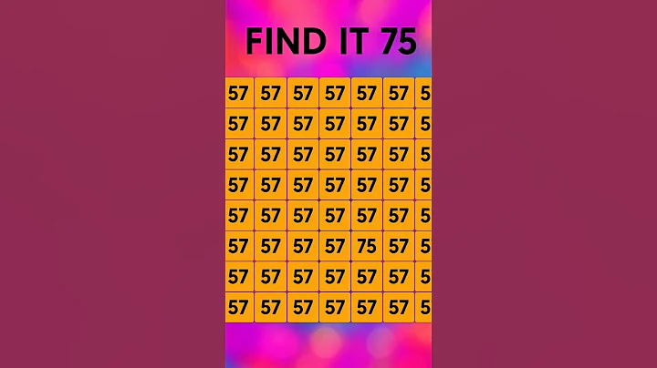find 75 #comment #puzzle #interesting #viral #trending #shorts