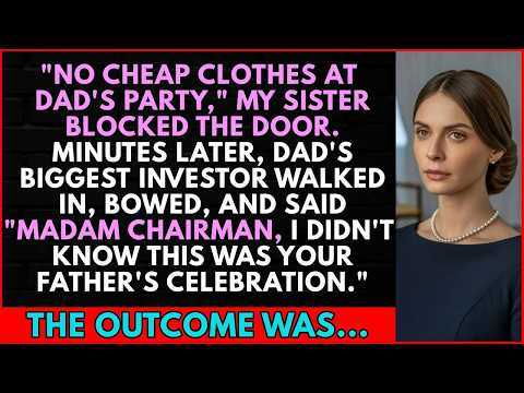 Banned from Dad's Party for ＂Looking Poor＂—Then I Was Called the Boss