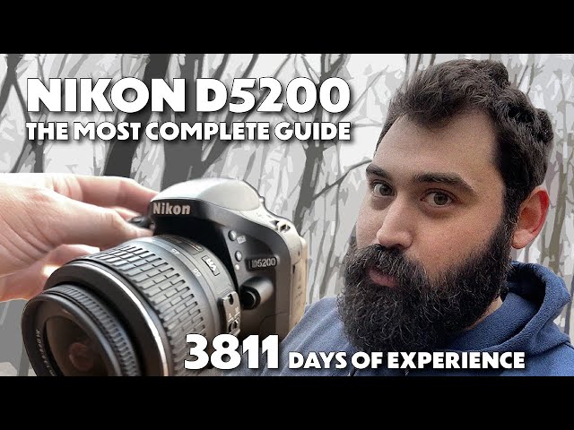 ★Nikon D5200★ラクラク自撮り♪ In-Depth Review of NIKON D5200: Shooting Modes, Settings, Hardware