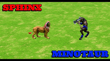 Age of Mythology  Retold Sphinx vs Minotaur