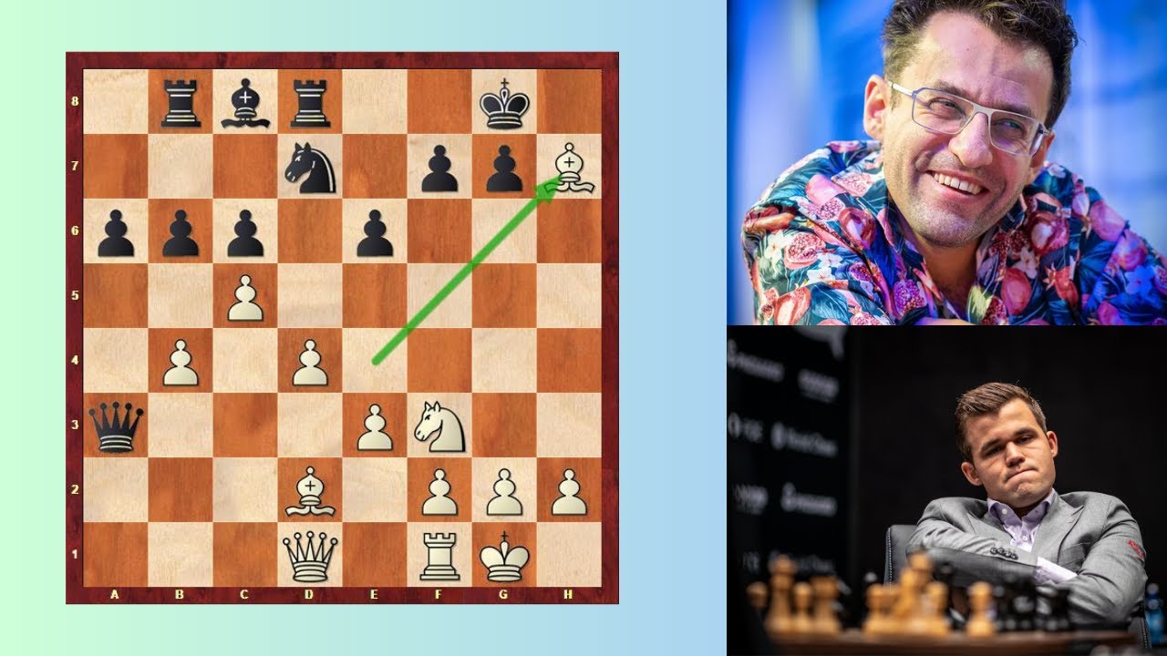 Levon Aronian’s Brilliance 🔥 Against Carlsen