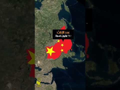 اكث ر البل دان التي يعيش بها اك بر عدد من الان اث في العالم