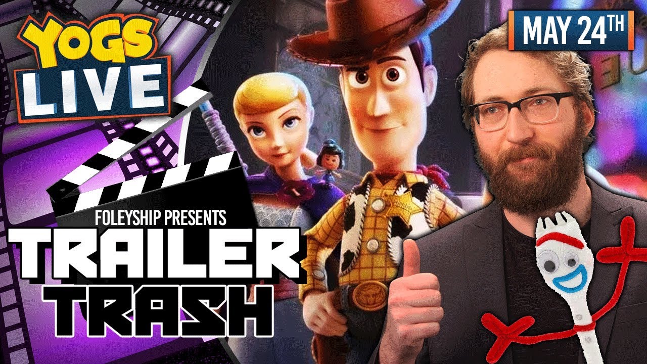 FOLEY SPECIAL - TRAILER TRASH: TOY STORY 4 w/ Tom , Tom Bates & Sam! - 24/05/19 gaming logo
