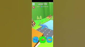 shape shifting gameplay short Videos level 152 #shapeshifting #shorts