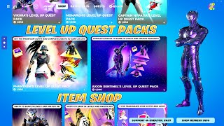 All Level Up Quest PACKS in Fortnite!