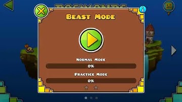 Geometry Dash World Beast Mode 100% complete