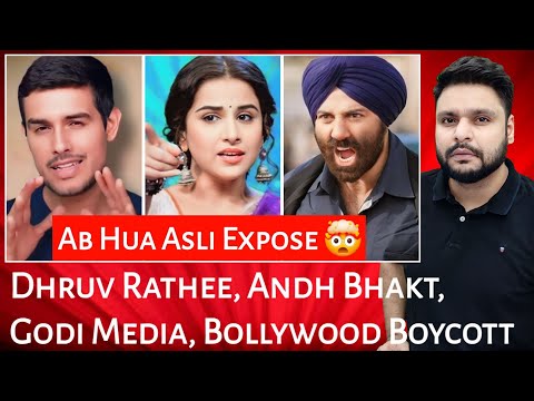 Dhruv Rathee | Andh Bhakt | Godi Media | Bollywood Boycott | Mr Reaction Wala