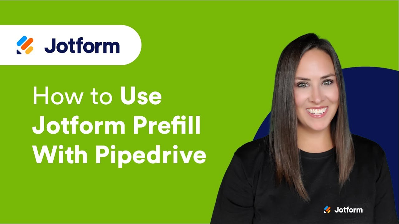 How to Use Jotform Prefill with Pipedrive - YouTube