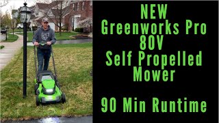 Greenworks Pro 80V Self Propelled Lawn Mower Review