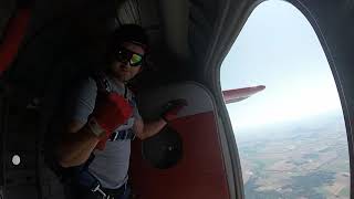 Skydive front flip exit  / jump # 13
