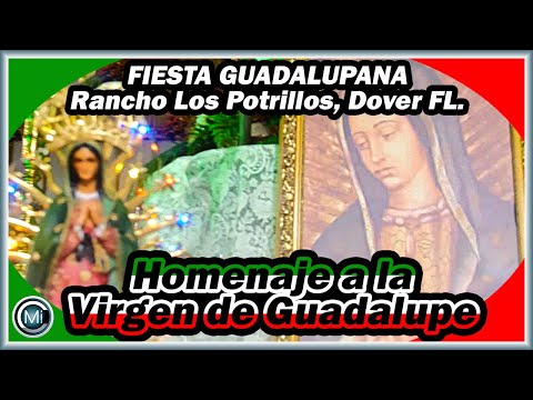 Fiesta Guadalupana en el Rancho Los Potrillos, Dover FL.