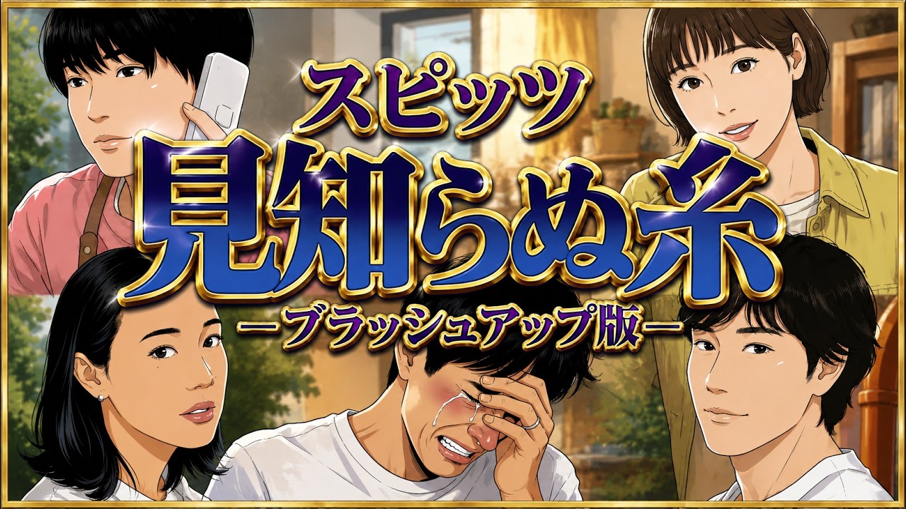 スピッツ / 見知らぬ糸｜【ブラッシュアップ版】TBS金曜ドラマ『Tシャツが乾くまで』主題歌ファンメイドムービー